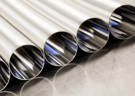 Polished Round 304 Pipe 2B Surface ERW 6.35mm To 152mm